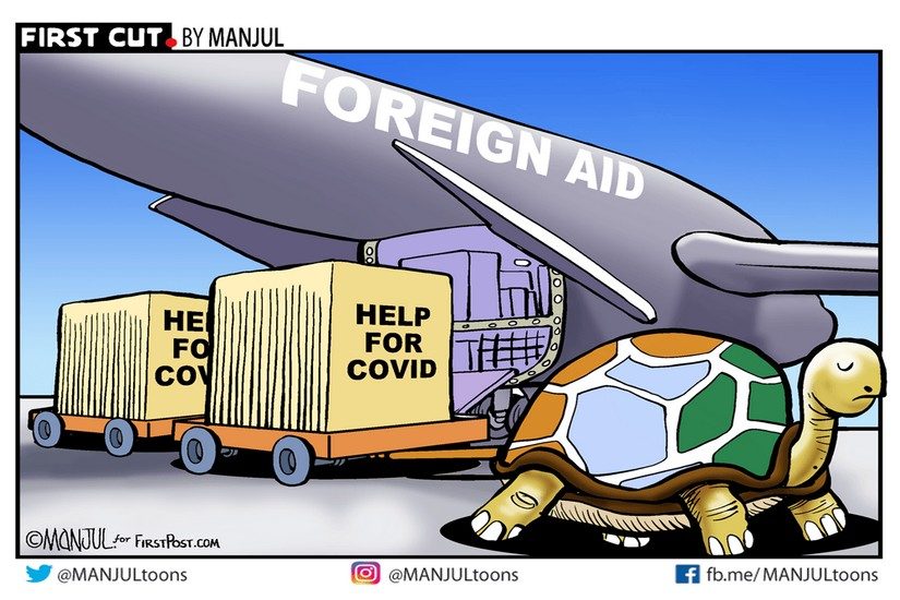 拉胡尔·甘地说，COVID-19危机:中央政府对接受外国援助的不断吹嘘“可悲”